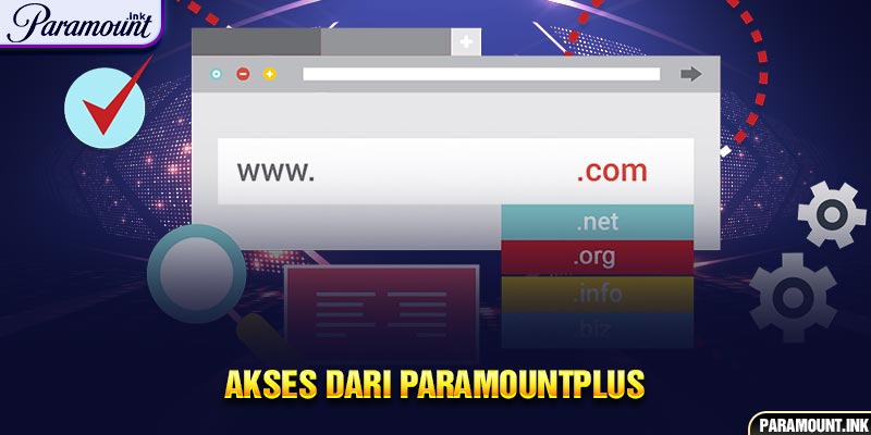 Akses dari ParamountPlus 